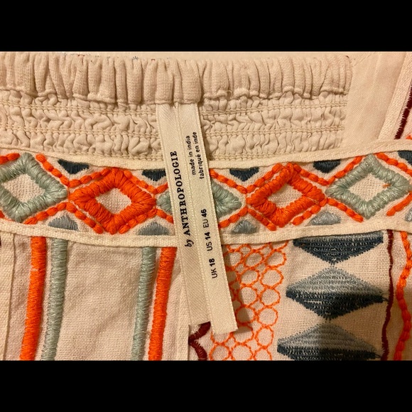 Women’s Anthropology Islander Embroidered Cropped Tank Top 🏝

US Size 14 - Picture 4 of 5